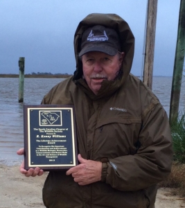R. Kenny Williams, a long serving biologist in South Carolina, recently received the Lifetime Achievement Award from the South Carolina Chapter of The Wildlife Society. 