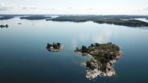 Largest island of the Robinson Island Group. Thousand Island Land Trust
